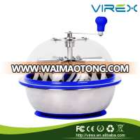 VIREX Manufacturer Hydroponics 16"/19'' Spin Pro Bowl Silicone Leaf Bud Trimmer Cutter Trimming Machine